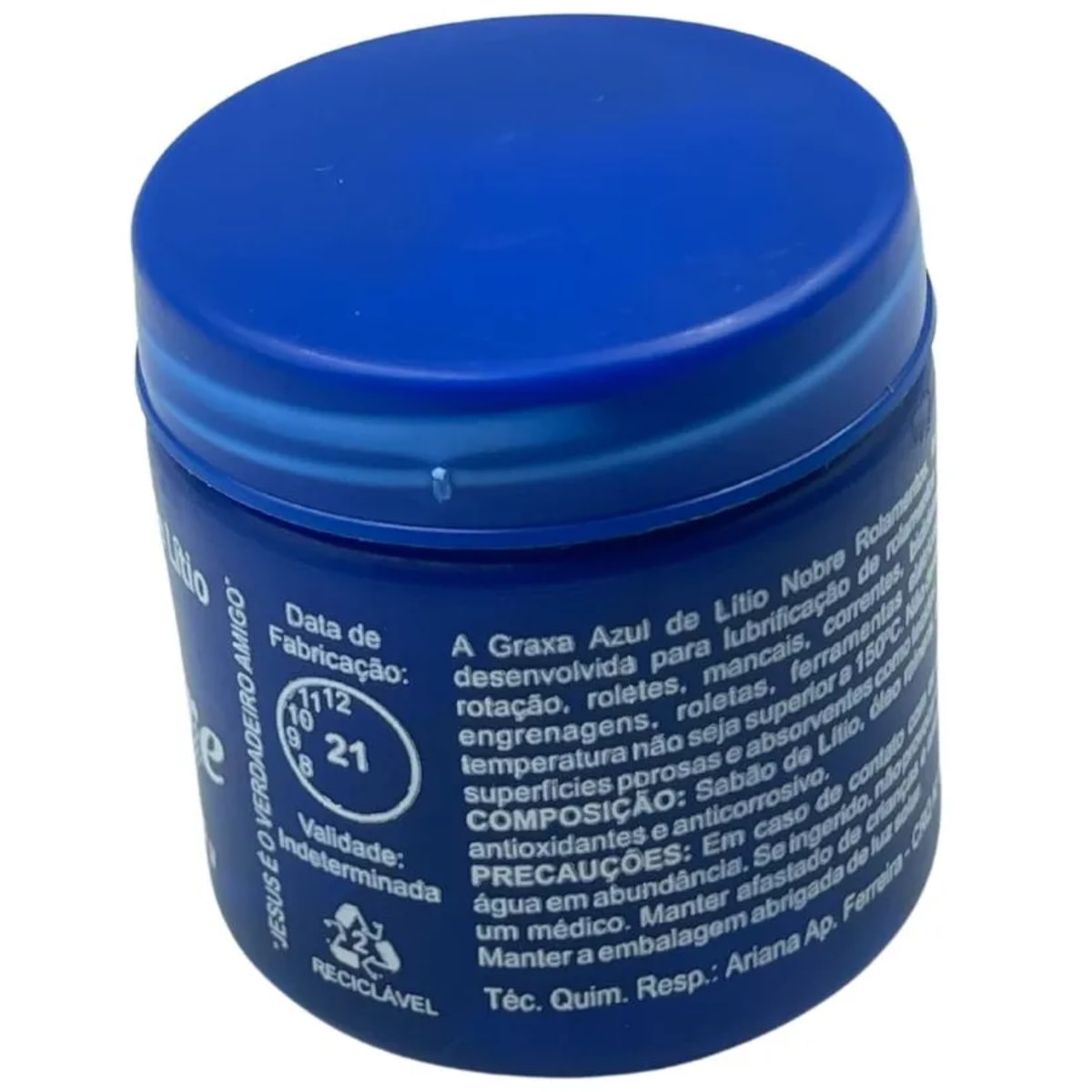 Graxa Nobre Azul Pote 485g Litio