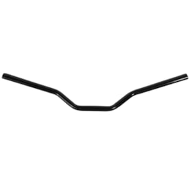 Guidão BC Carrera Chifre de Boi Aço Preto 670mm X 22,5mm