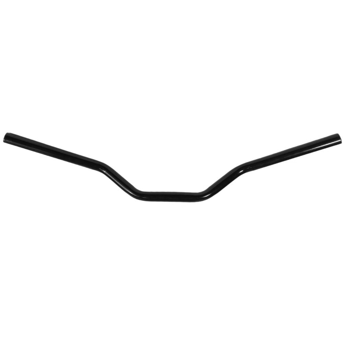 Guidão BC Carrera Chifre de Boi Aço Preto 670mm X 22,5mm