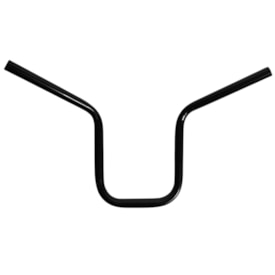 Guidão BC Pro Roll Moto Boy Aço Preto 510mm X 22,2mm