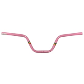 Guidão BC Tubo Cross Aço Rosa 620mm X 22,2mm