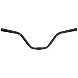 Guidão Beach Tubo Cross Aço Preto 520mm X 25mm Expandido