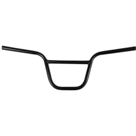 Guidão BMX GTA Aço Preto 670mm X 22,2mm