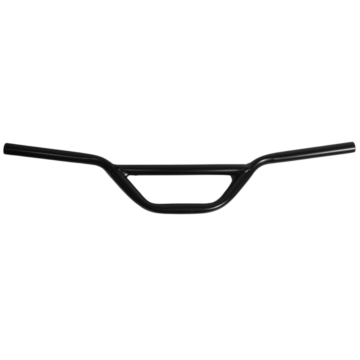 Guidão BMX Tubo Cross Aço Preto 660mm X 22,2mm