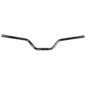 Guidão DH Alto Carrera Aço Prata 630mm X 22,4mm
