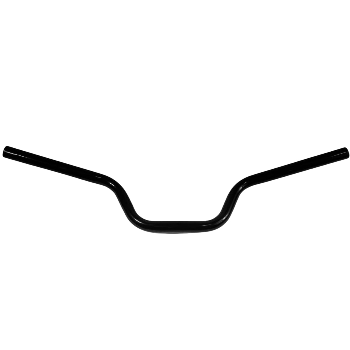 Guidão Estrada Carrera Aço Preto 610mm X 22,3mm