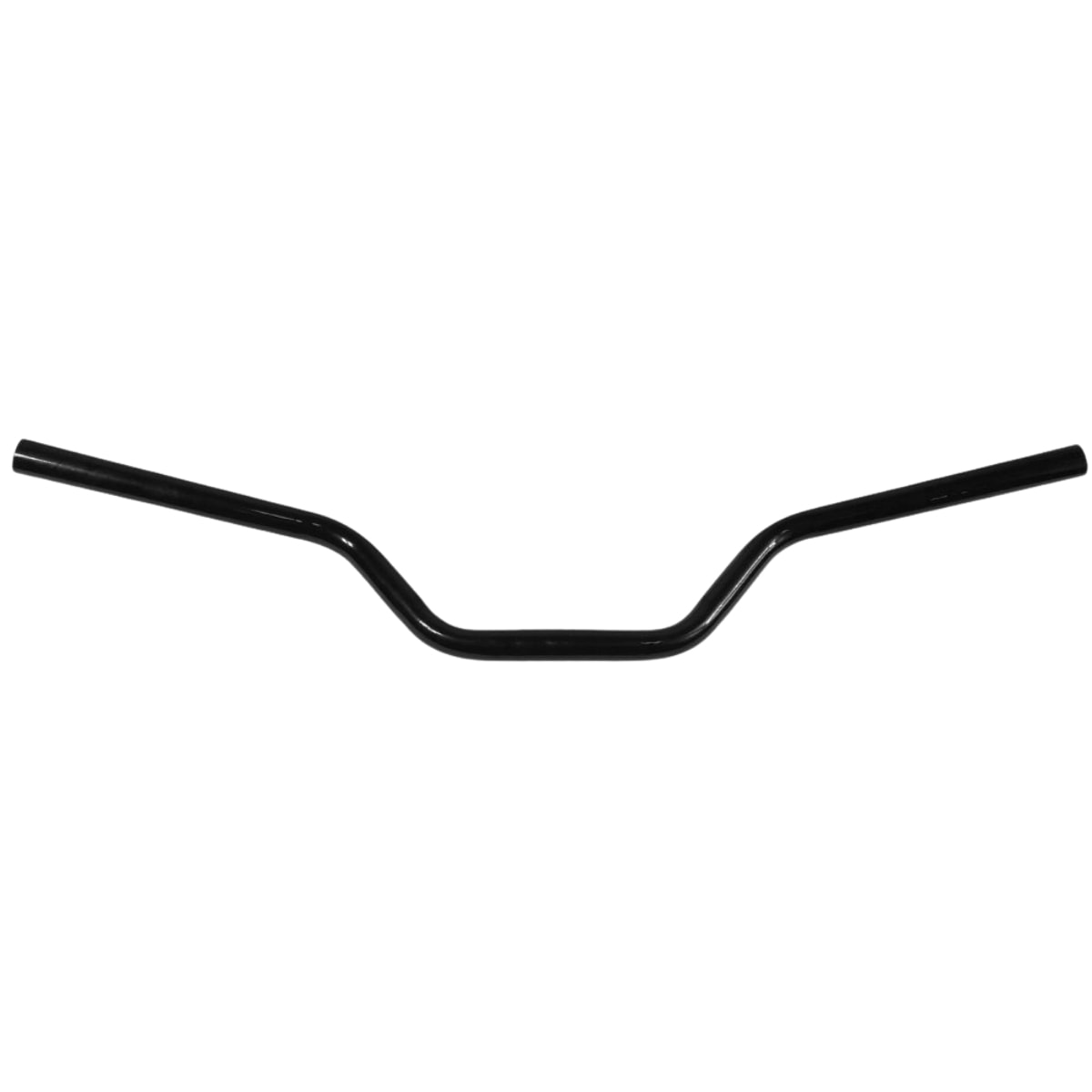 Guidão Passeio Carrera Aço Preto 670mm X 22,6mm