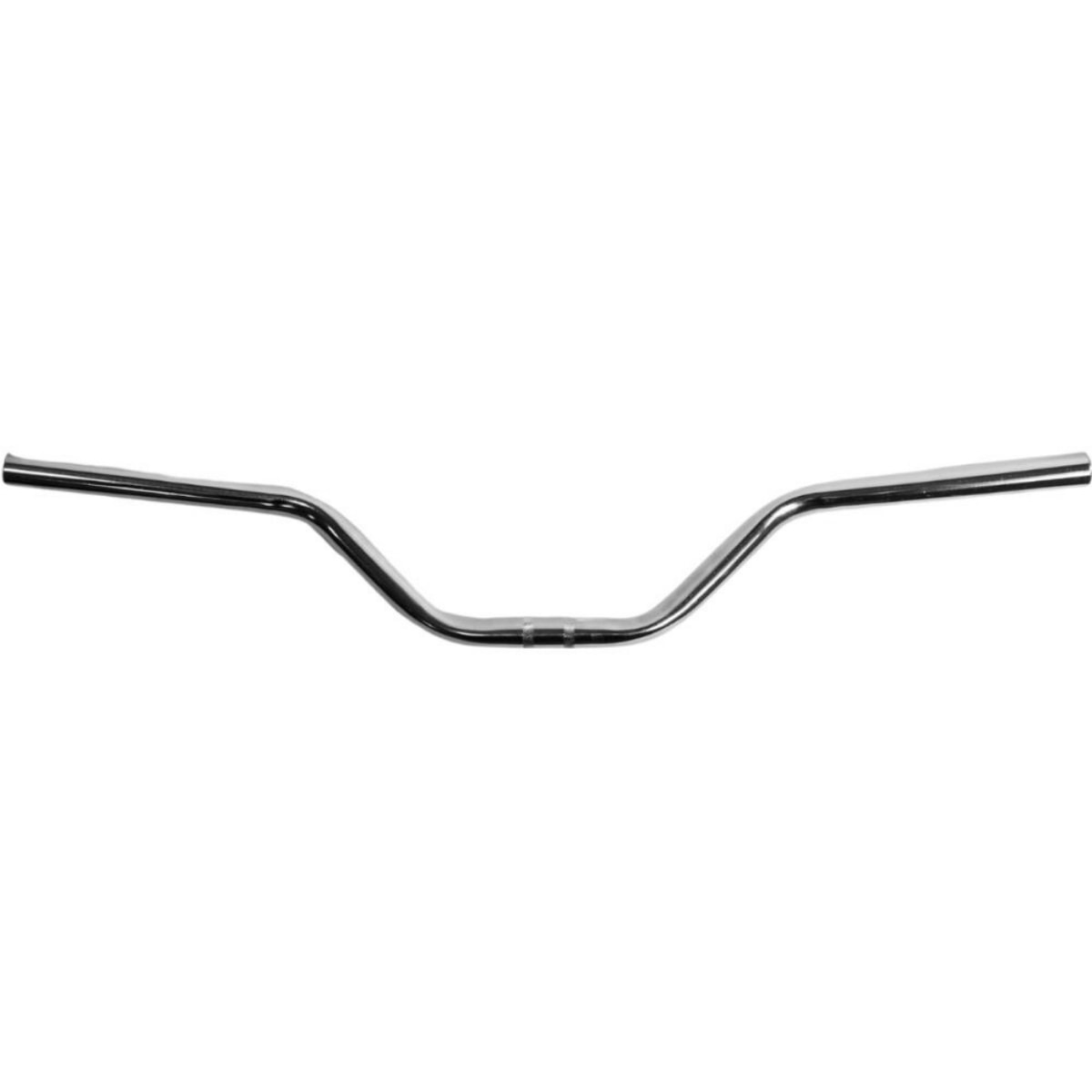 Guidão Passeio Tubo Cross Aço Cromado 660mm X 22,2mm