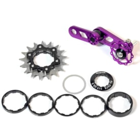 Kit Adaptador Single Inviktus Roxo 17 Dentes