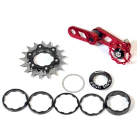 Kit Adaptador Single Inviktus Vermelho 17 Dentes