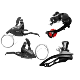 Kit Cambio Paco 21 Velocidades Preto