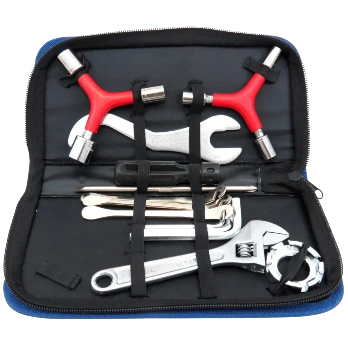 Kit de ferramentas para manutenção de bicicleta Kenli KL-9808 Estojo