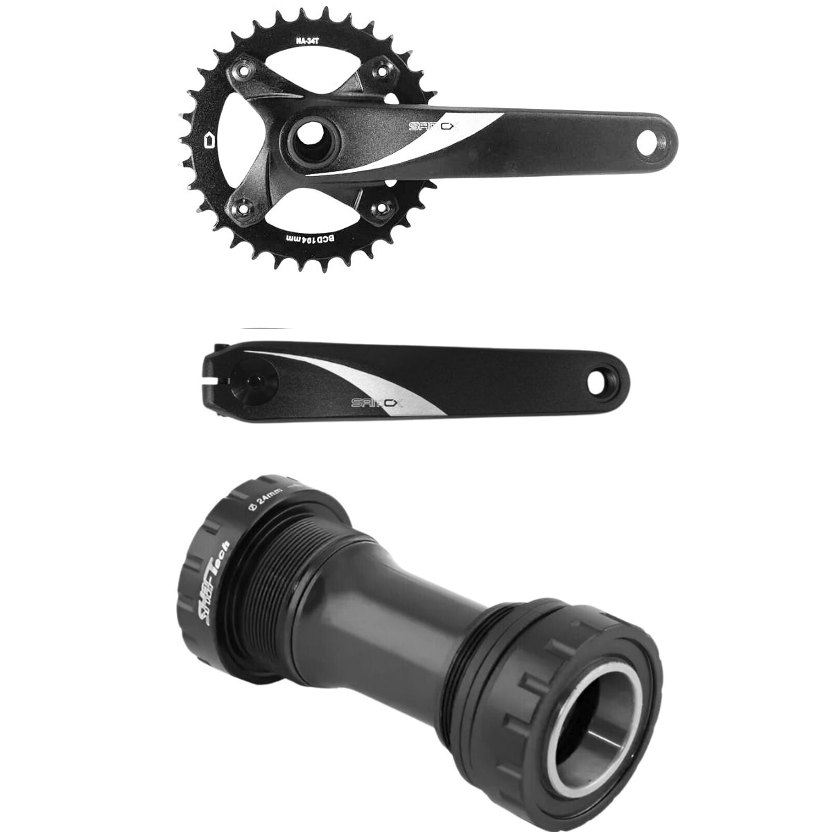 MicroShift AdventX 10速 コンポーネントセット Kit Relação Microshift Adventx 10 Velocidades