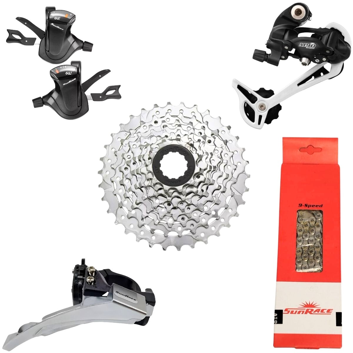 Kit Relação Sunrace M900 27 Velocidades