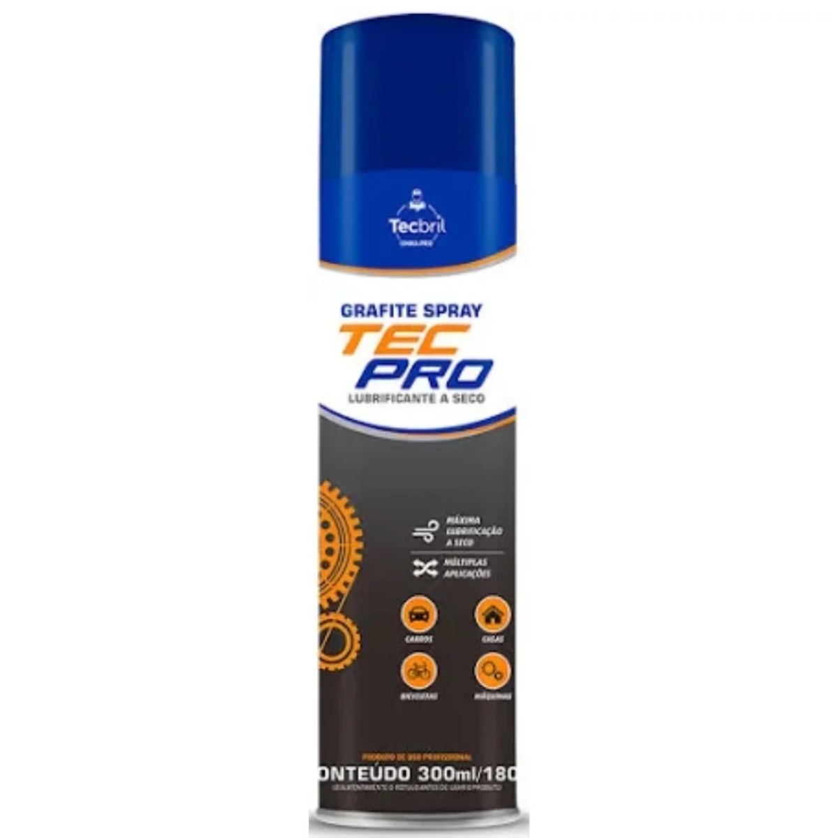 Lubrificante Seco Grafite Tecbril 300ml