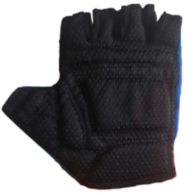 Luva Ciclista Kode Kids Azul e Preto