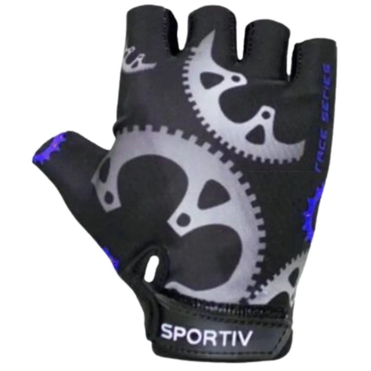 Luva Ciclista Sportiv 334 Meio Dedo