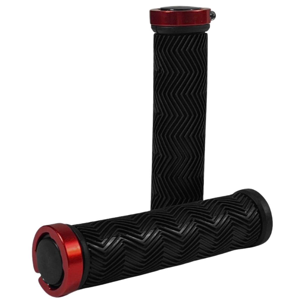 Manopla Bike Com Trava GTS Borracha 130mm