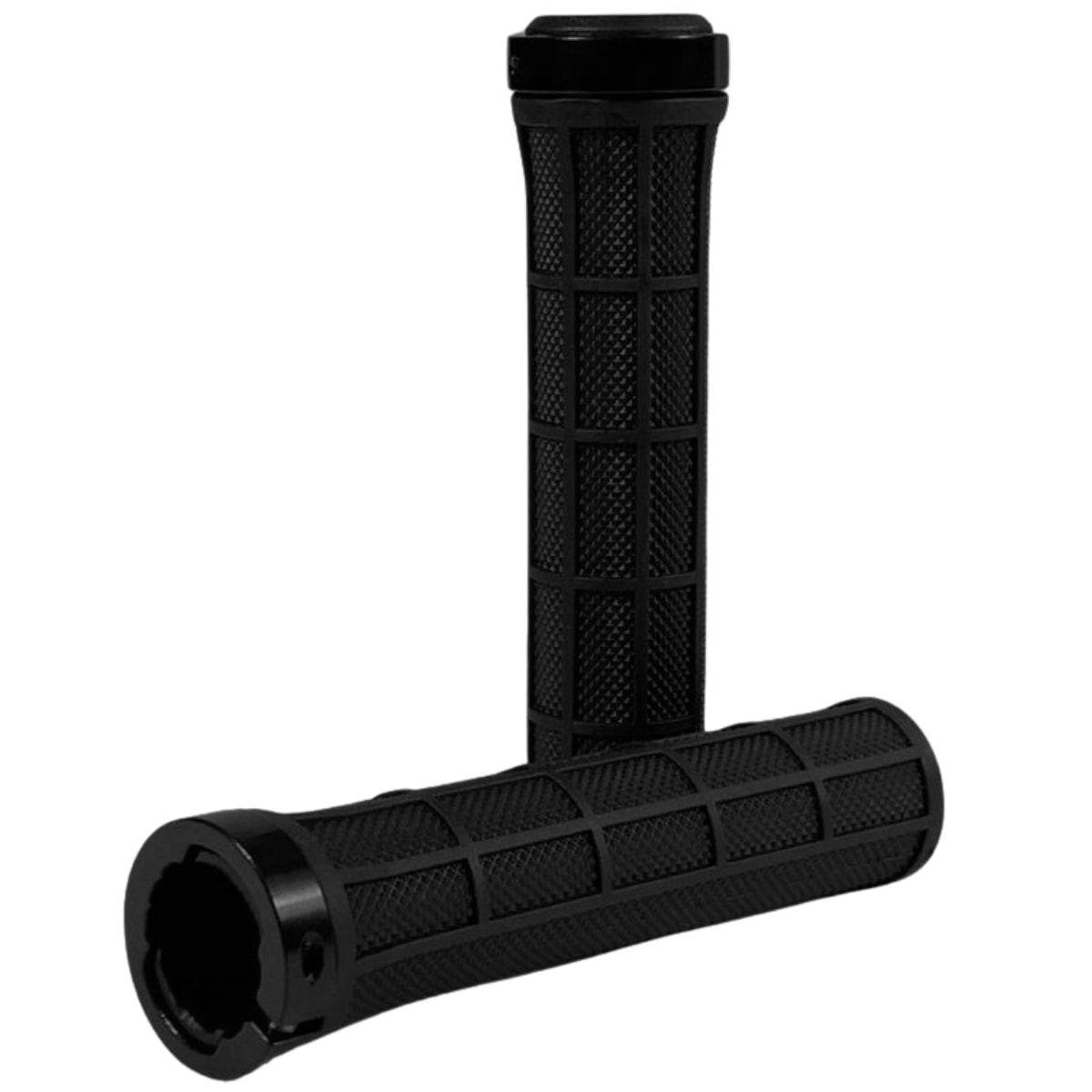 Manopla Bike Com Trava GTS Preto Borracha 130mm