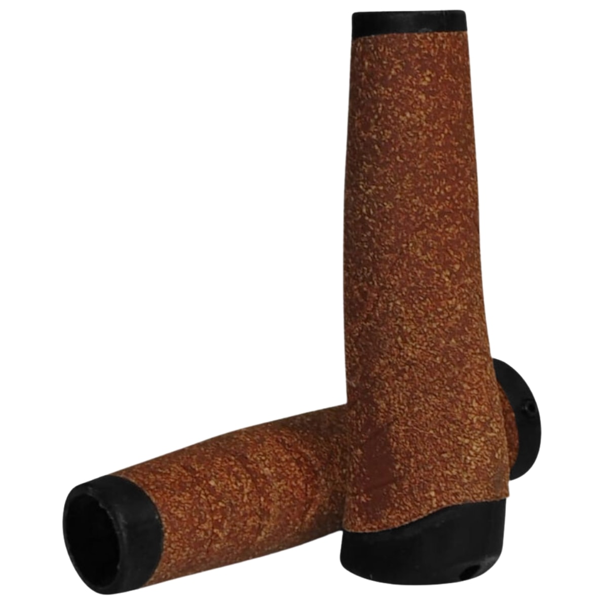 Manopla Bike Garra7 Confort Cortiça Marrom Borracha 136mm