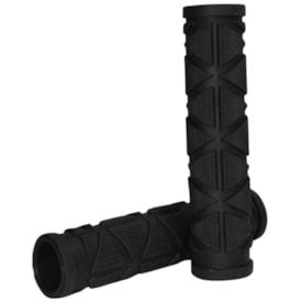 Manopla Bike Neopak Excalibur Preto Borracha 125mm ( 2 Unidades )