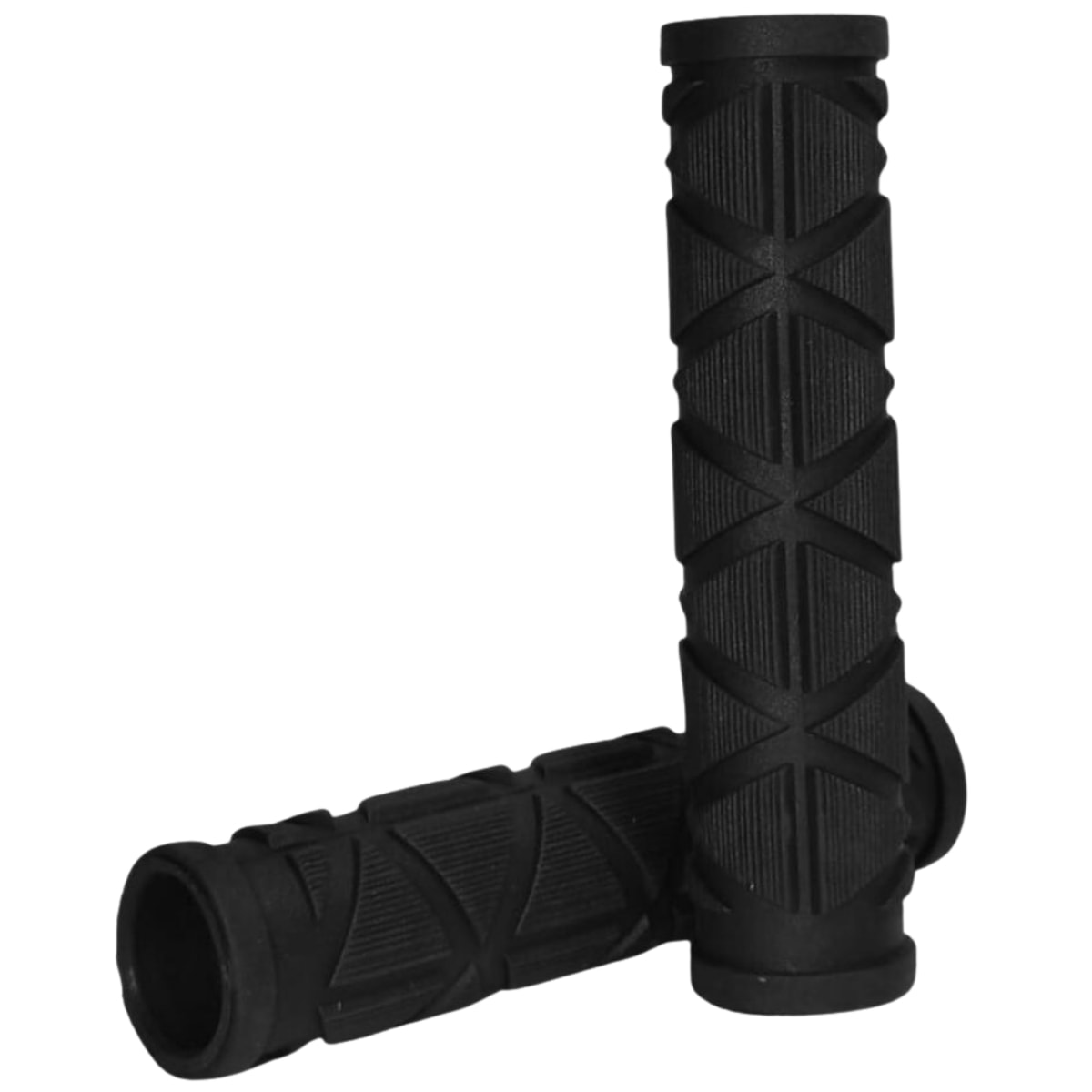 Manopla Bike Neopak Excalibur Preto Borracha 125mm ( 2 Unidades )