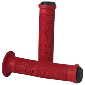 Manopla Bike Wester Pro W Borracha 140mm com Ponteira