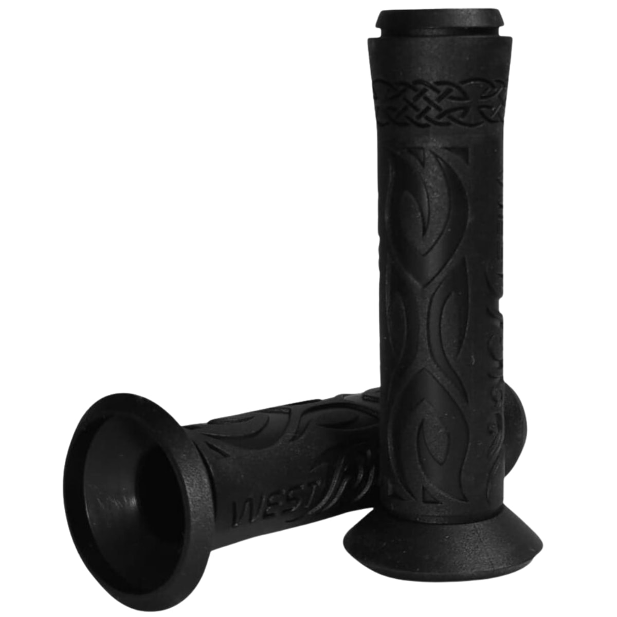 Manopla Bike Wester Tribal Borracha 130mm