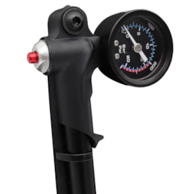 Mini Bomba de Ar Suspensão Inviktus Shox Com Manometro
