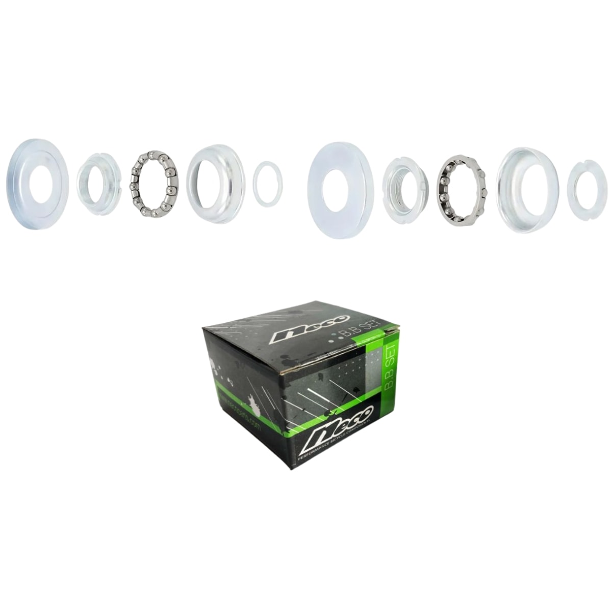 Movimento Central Neco 45mm Com Colar de Esfera Zincado