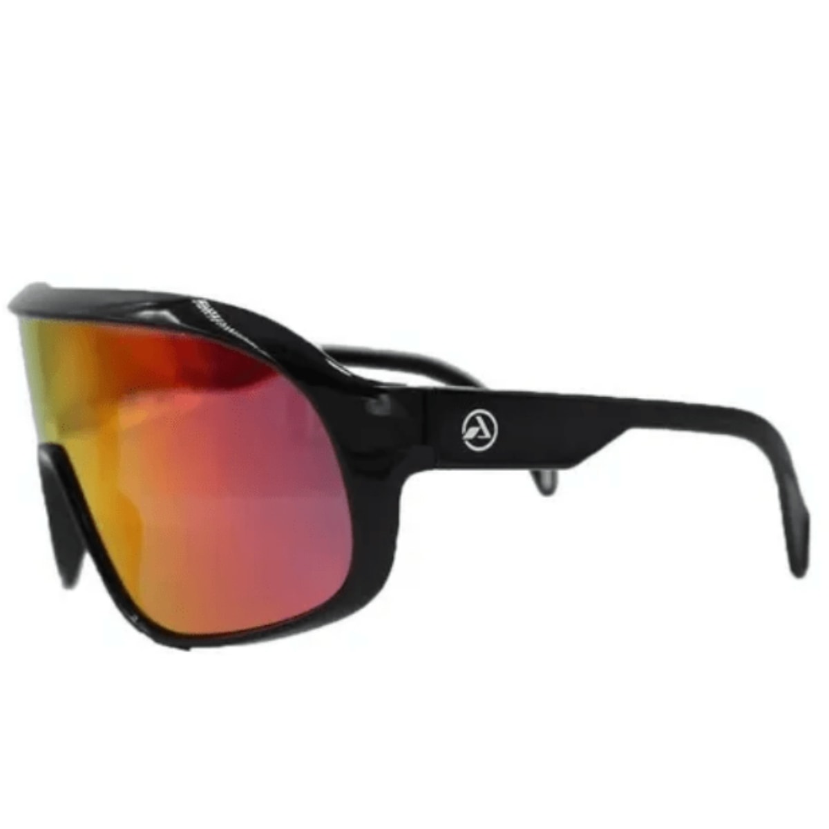 Oculos Ciclismo Absolute Nero Preto Lente Vermelha UV 400