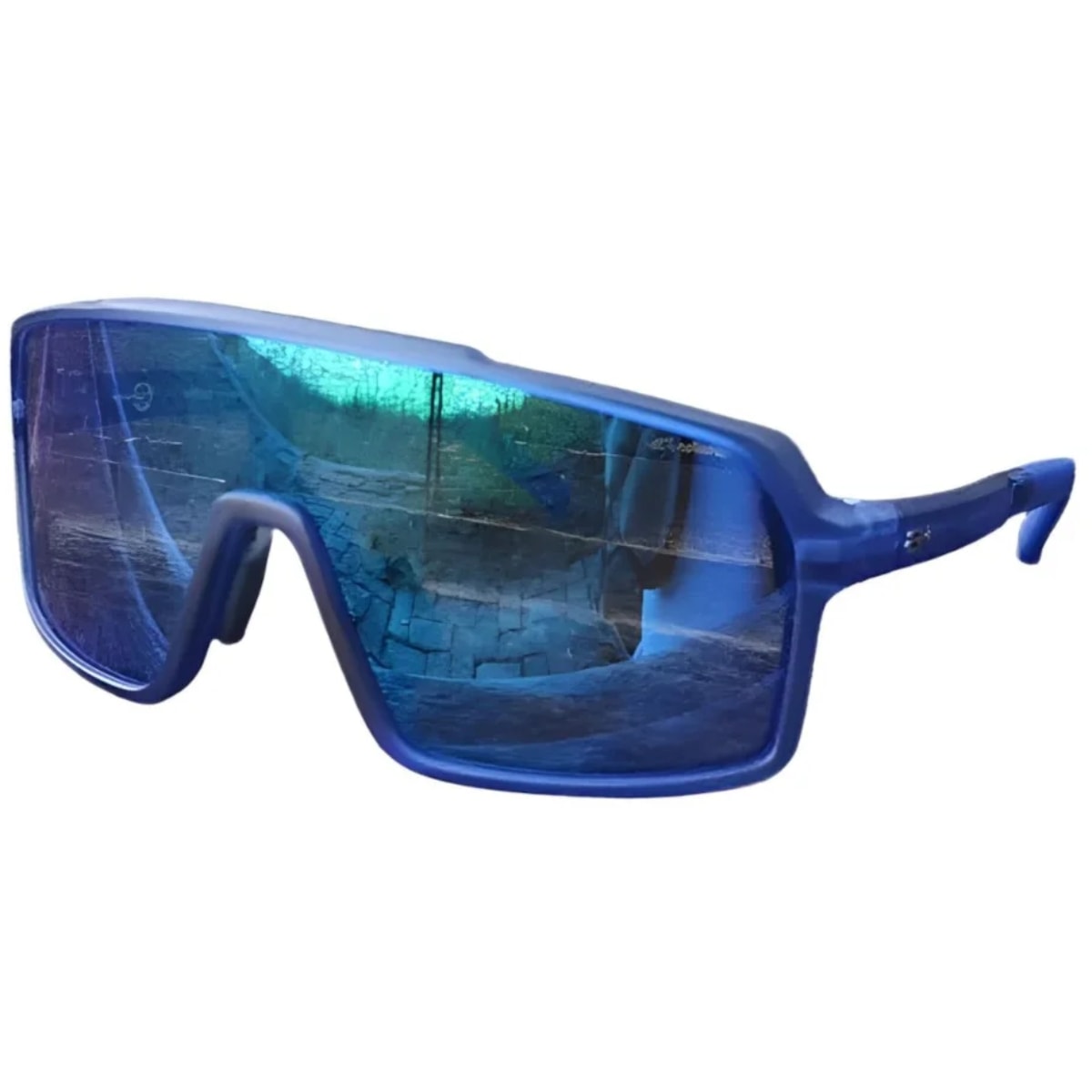 Oculos Ciclismo HB Grinder M Turquoise Black Silver