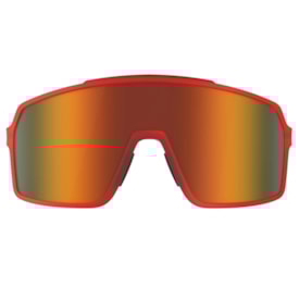 Oculos Ciclismo HB Grinder Matte Dark Red Orange Chrome