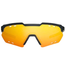 Oculos Ciclismo HB Shield Compac M Gloss Black Multi Red