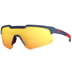 Oculos Ciclismo HB Shield Evo M Matte Navy Multi Red