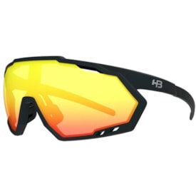Oculos Ciclismo HB Spin Matte Black Blue Red Chrome