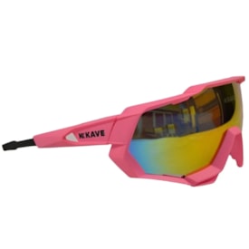 Oculos Ciclismo Kave Revo Rosa 3 Lentes