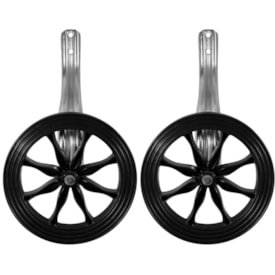 Par de Roda Lateral Wester Aro 16 Preto