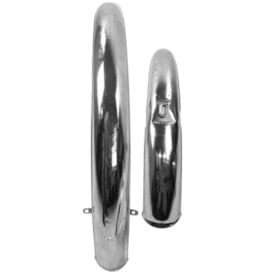 Paralama de Bicicleta BC Comander Cromado Com Haste