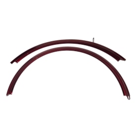 Paralama de Bicicleta BC Importado Aço Vermelho Metálico