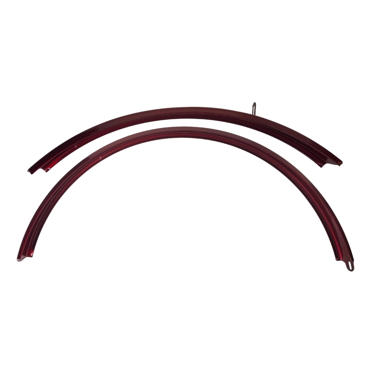 Paralama de Bicicleta BC Importado Aço Vermelho Metálico