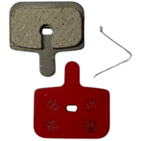 Pastilha Freio Bicicleta Garra7 Quadrada Semi Metálica