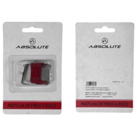 Pastilha Freio de Bicicleta Absolute ABS-04S Orgânico