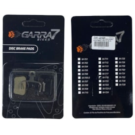 Pastilha Freio de Bicicleta Garra7 M-719 Semi Metálico
