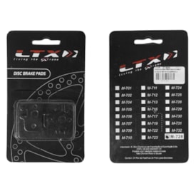 Pastilha Freio de Bicicleta Garra7 M-728 Semi Metálico