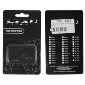 Pastilha Freio de Bicicleta Garra7 M-739 Semi Metálico