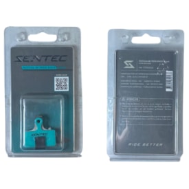 Pastilha Freio de Bicicleta Sentec Comp M616 Cerâmica