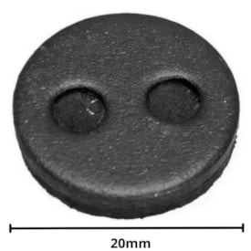 Pastilha Freio de Bicicleta Shun Feng Redenda Semi Metálico