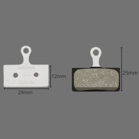 Pastilha Freio Shimano G05A Resina