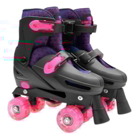 Patins Unitoys Quad Rosa
